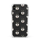 Alaskan Klee Kai Icon with Name Apple iPhone Xs Max Impact Case White Edge on Black Phone