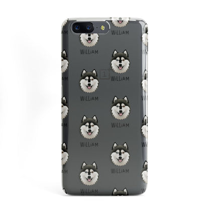 Alaskan Klee Kai Icon with Name OnePlus Case