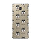 Alaskan Klee Kai Icon with Name Samsung Galaxy A9 2016 Case on gold phone