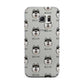 Alaskan Klee Kai Icon with Name Samsung Galaxy S6 Edge Case