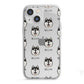 Alaskan Klee Kai Icon with Name iPhone 13 Mini TPU Impact Case with White Edges