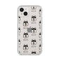Alaskan Klee Kai Icon with Name iPhone 14 Plus Clear Tough Case Starlight