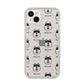 Alaskan Klee Kai Icon with Name iPhone 14 Plus Glitter Tough Case Starlight