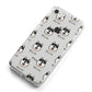 Alaskan Klee Kai Icon with Name iPhone 8 Bumper Case on Silver iPhone Alternative Image