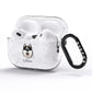 Alaskan Klee Kai Personalised AirPods Pro Glitter Case Side Image