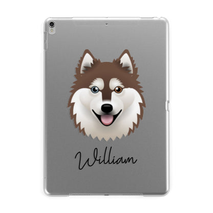 Alaskan Klee Kai Personalised Apple iPad Silver Case