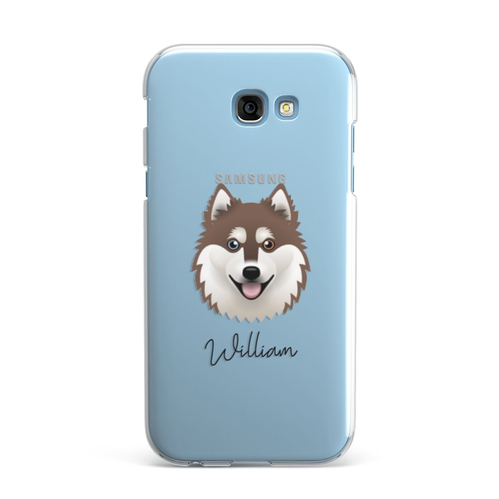 Alaskan Klee Kai Personalised Samsung Galaxy A7 2017 Case