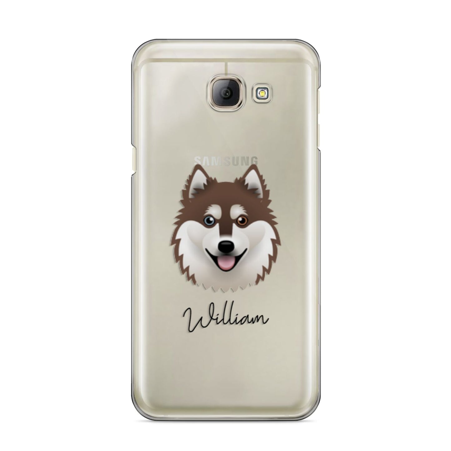 Alaskan Klee Kai Personalised Samsung Galaxy A8 2016 Case