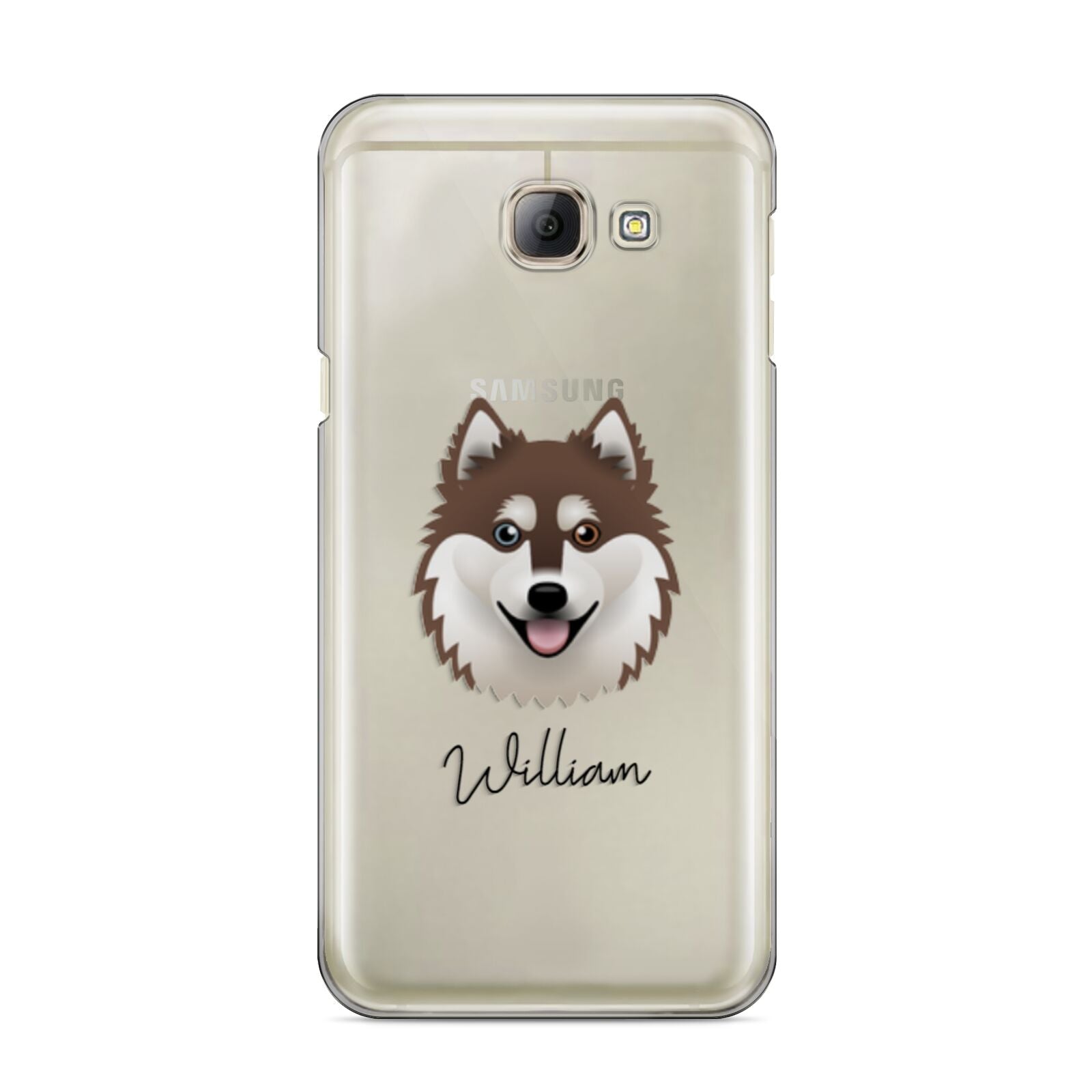 Alaskan Klee Kai Personalised Samsung Galaxy A8 2016 Case