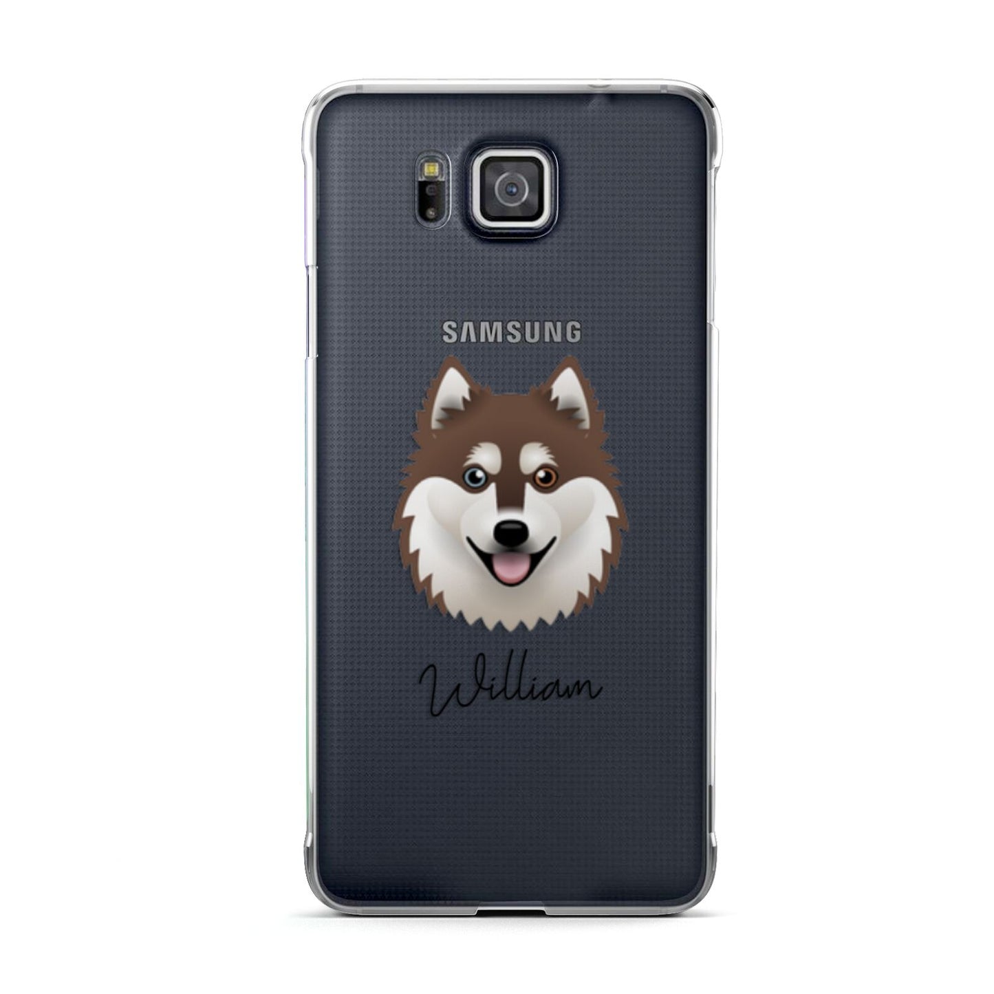 Alaskan Klee Kai Personalised Samsung Galaxy Alpha Case