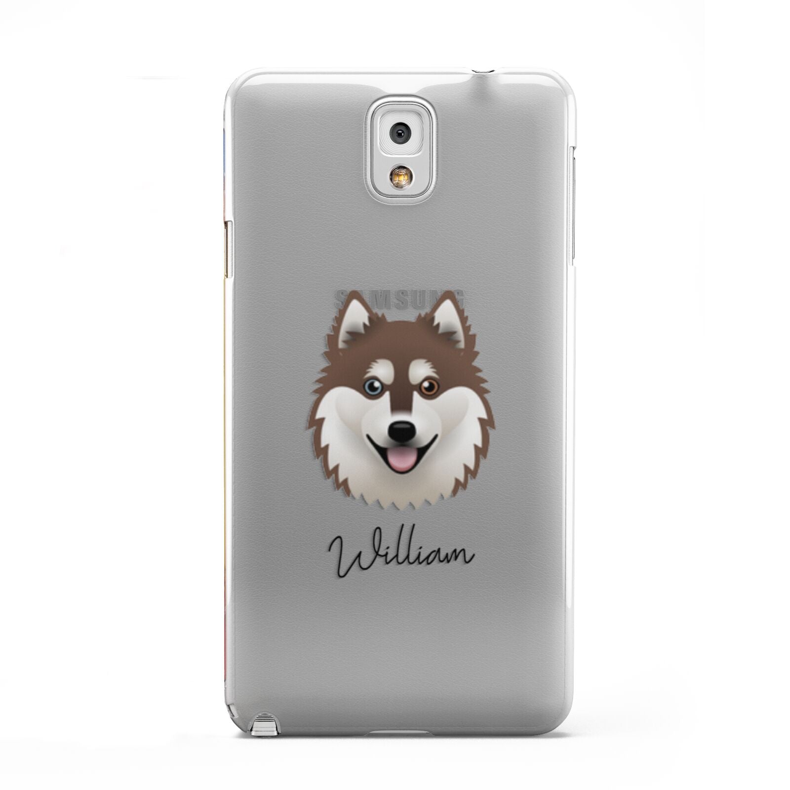 Alaskan Klee Kai Personalised Samsung Galaxy Note 3 Case