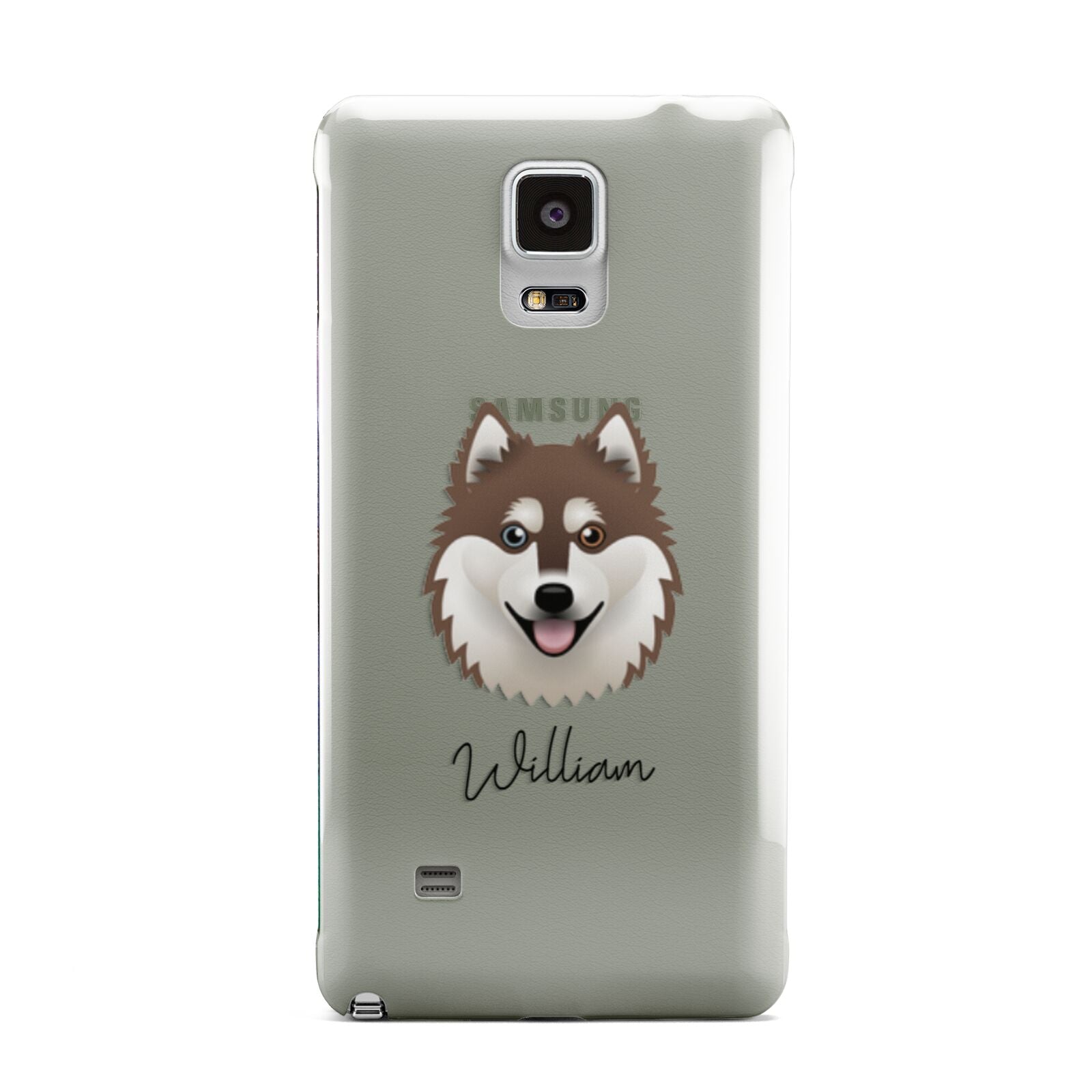 Alaskan Klee Kai Personalised Samsung Galaxy Note 4 Case