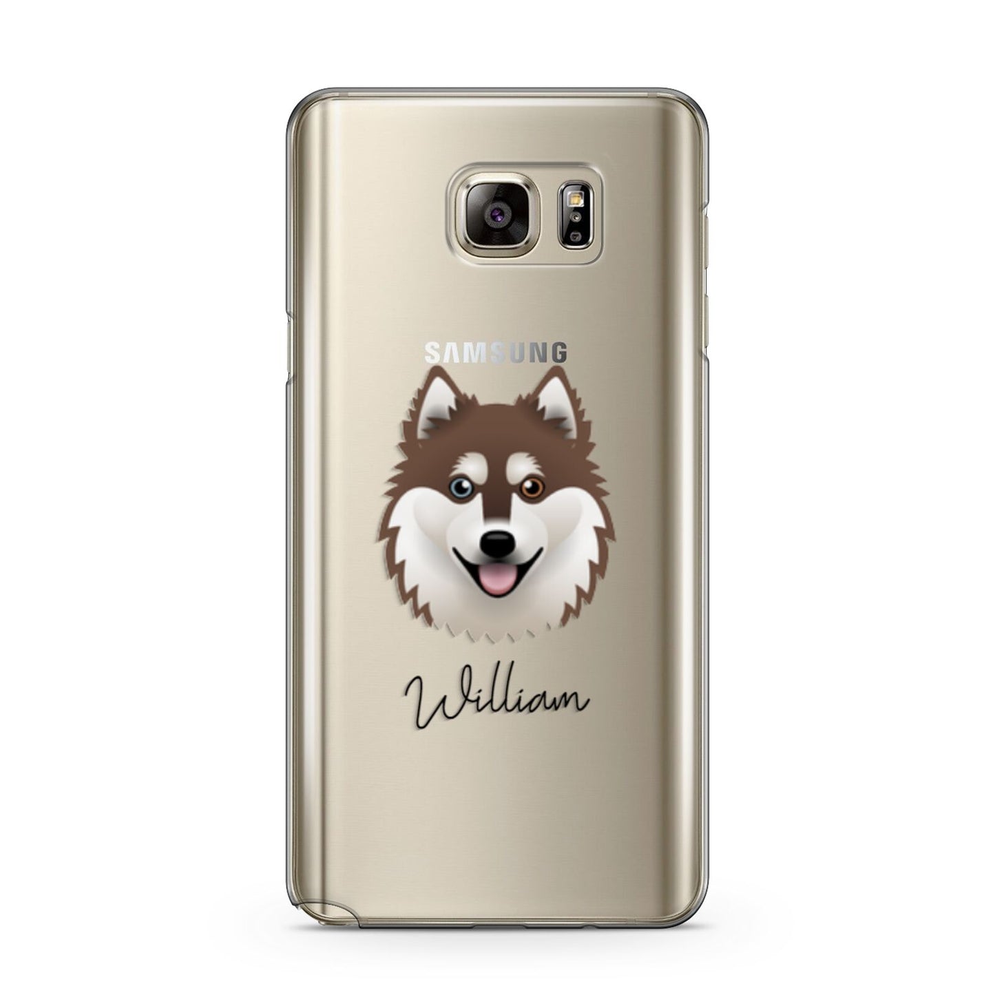 Alaskan Klee Kai Personalised Samsung Galaxy Note 5 Case