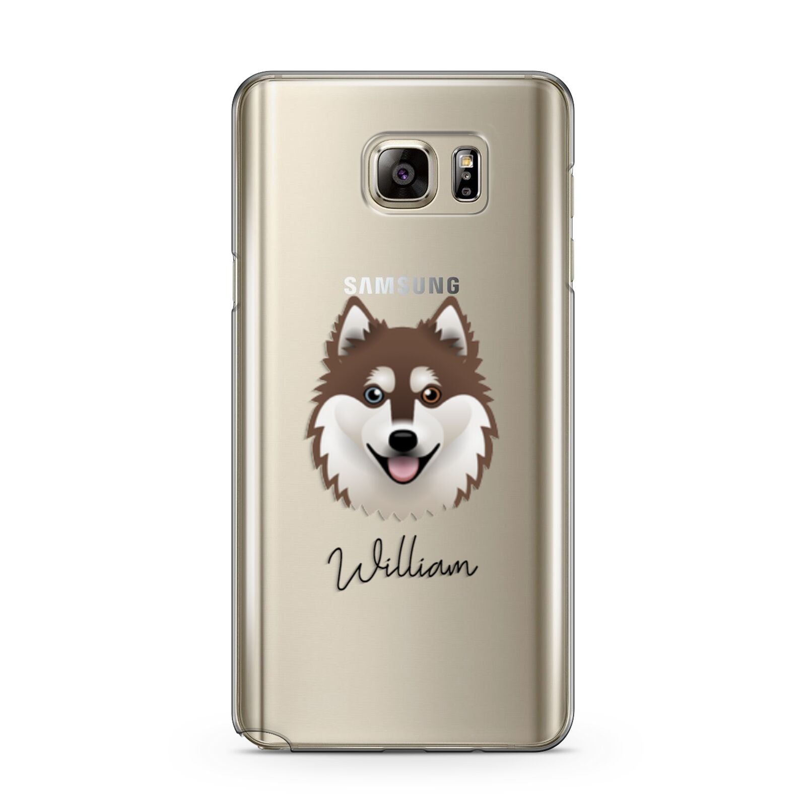 Alaskan Klee Kai Personalised Samsung Galaxy Note 5 Case