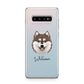 Alaskan Klee Kai Personalised Samsung Galaxy S10 Plus Case