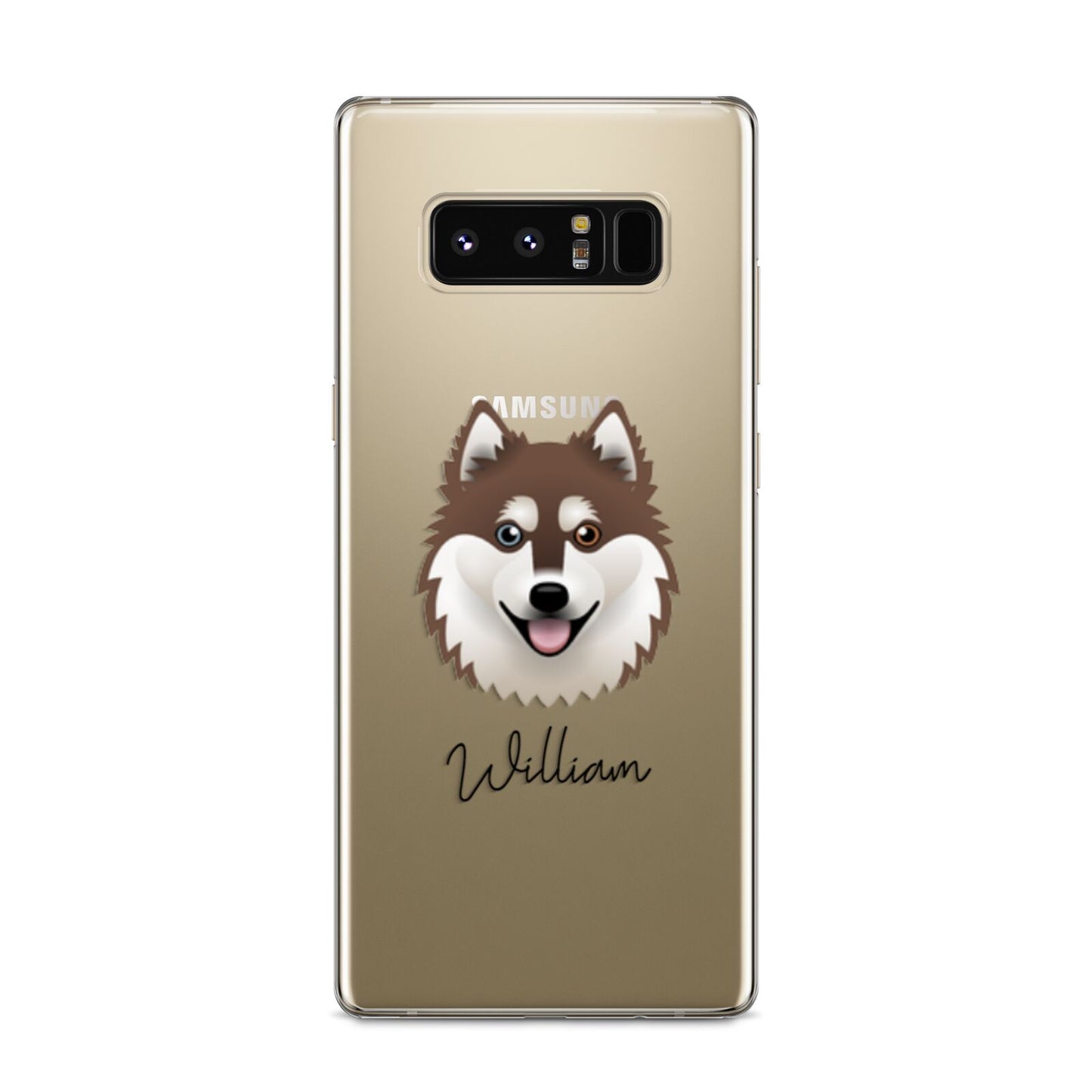 Alaskan Klee Kai Personalised Samsung Galaxy S8 Case