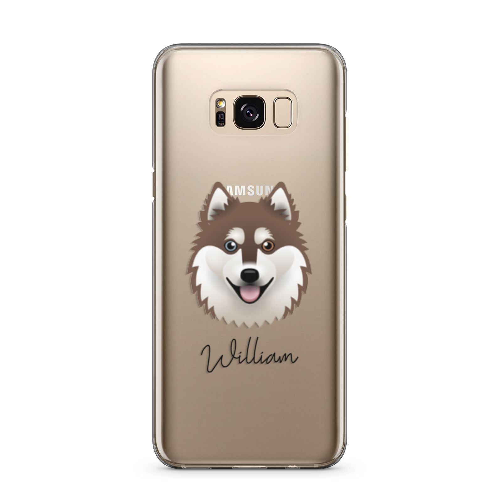 Alaskan Klee Kai Personalised Samsung Galaxy S8 Plus Case