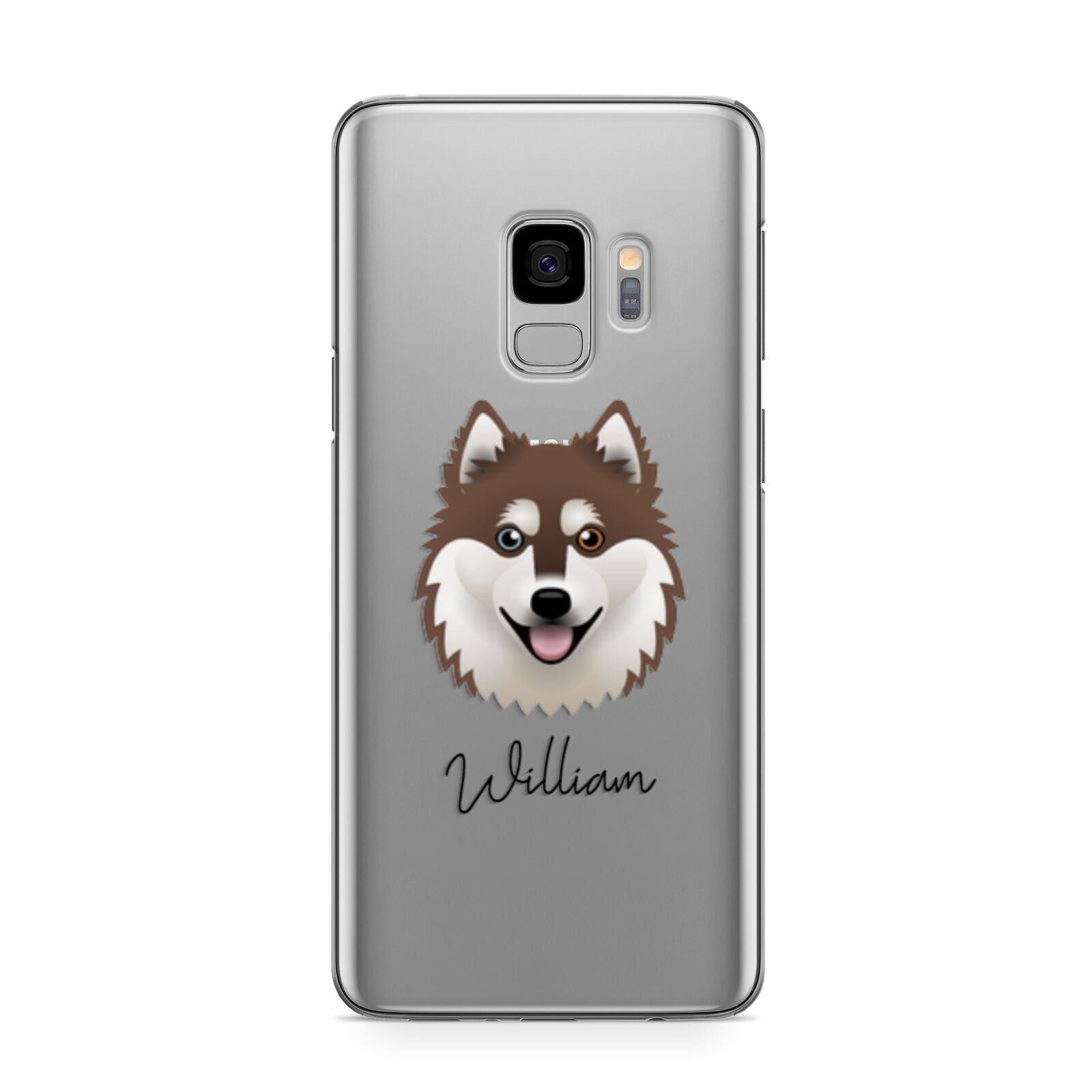 Alaskan Klee Kai Personalised Samsung Galaxy S9 Case