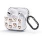 Alaskan Malamute Icon with Name AirPods Glitter Case 3rd Gen Side Image