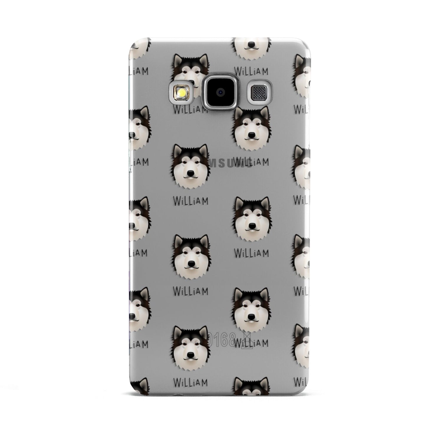 Alaskan Malamute Icon with Name Samsung Galaxy A5 Case