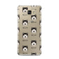 Alaskan Malamute Icon with Name Samsung Galaxy A7 2016 Case on gold phone
