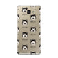 Alaskan Malamute Icon with Name Samsung Galaxy A9 2016 Case on gold phone