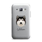 Alaskan Malamute Personalised Samsung Galaxy J1 2015 Case