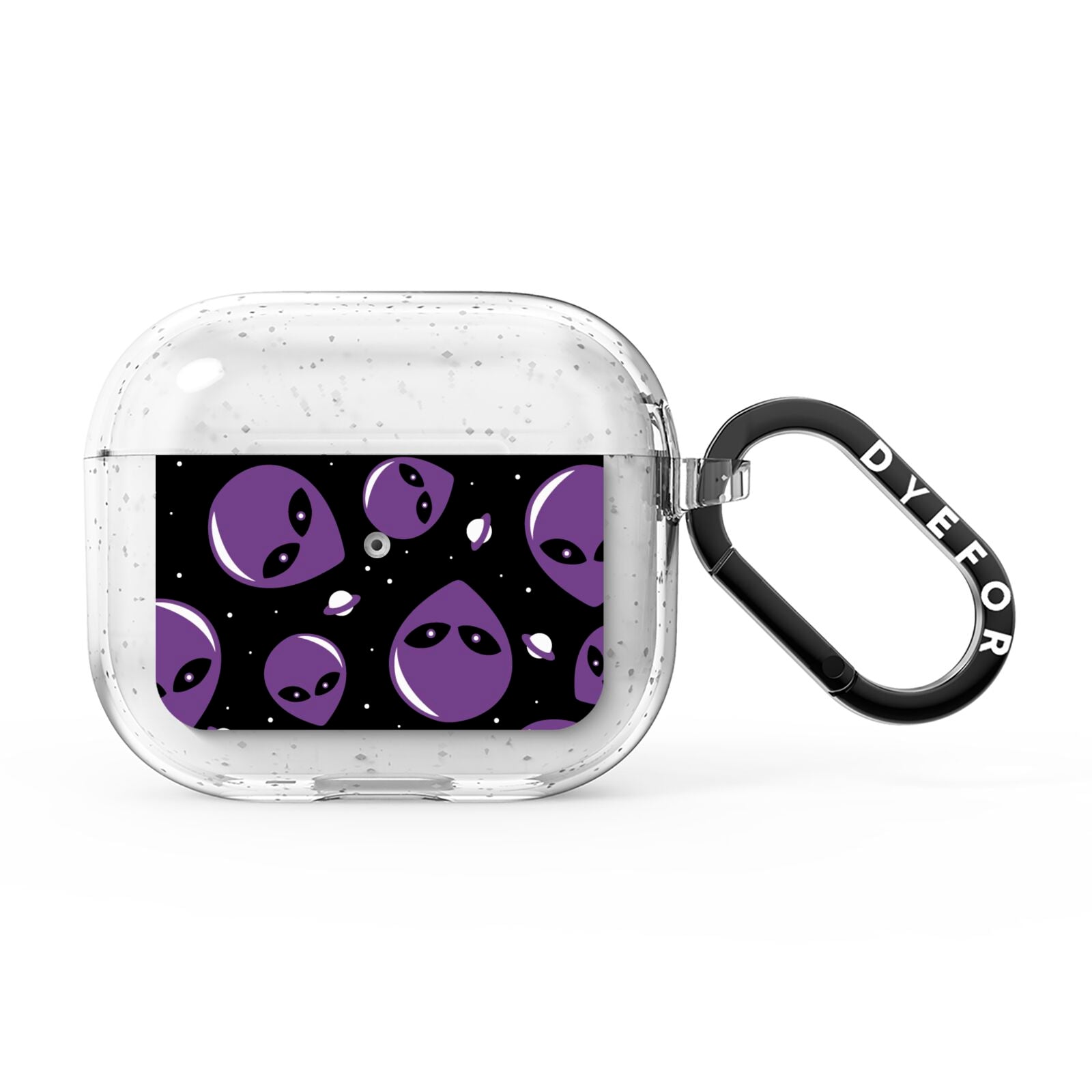 Alien Faces AirPods Glitter Case 3rd Gen