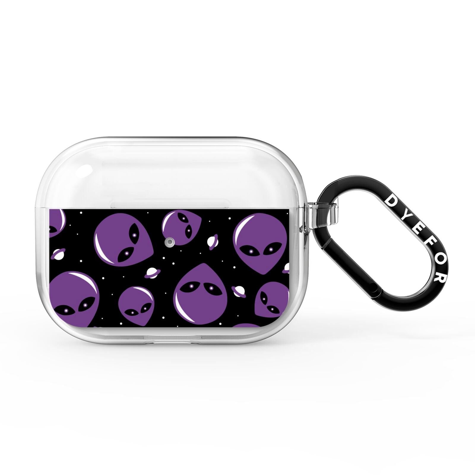 Alien Faces AirPods Pro Clear Case