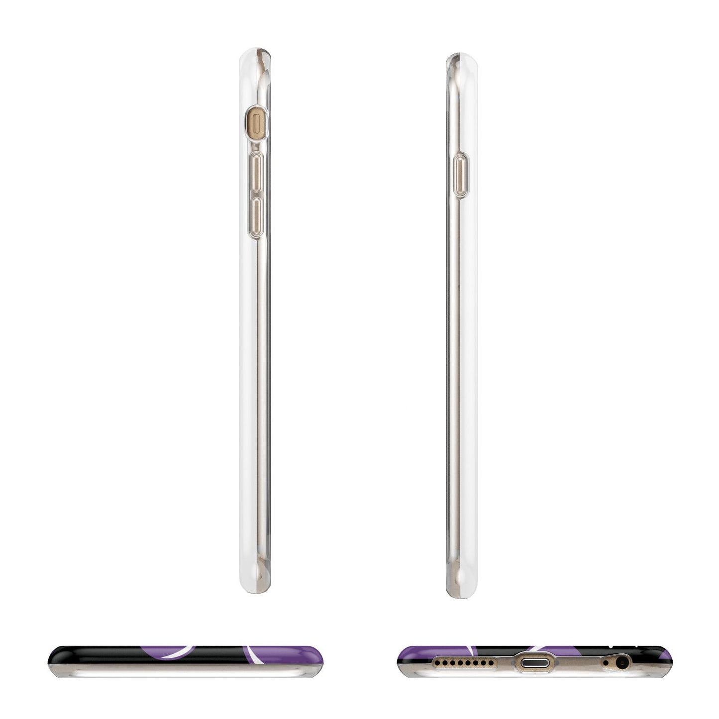 Alien Faces Apple iPhone 6 Plus 3D Wrap Tough Case Alternative Image Angles