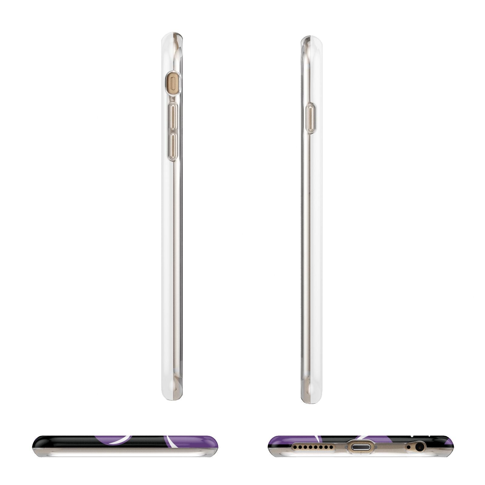 Alien Faces Apple iPhone 6 Plus 3D Wrap Tough Case Alternative Image Angles