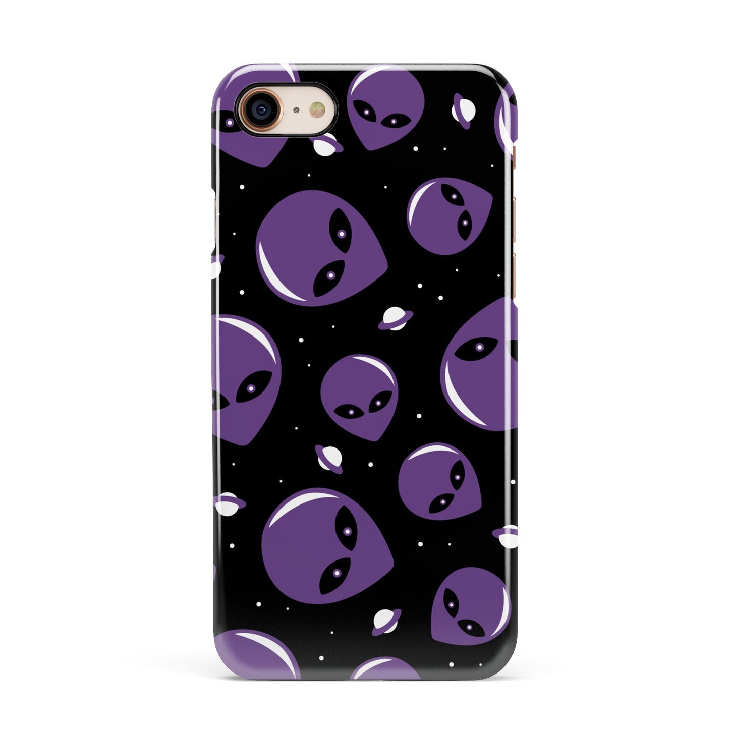 Alien Faces Apple iPhone 7 8 3D Snap Case