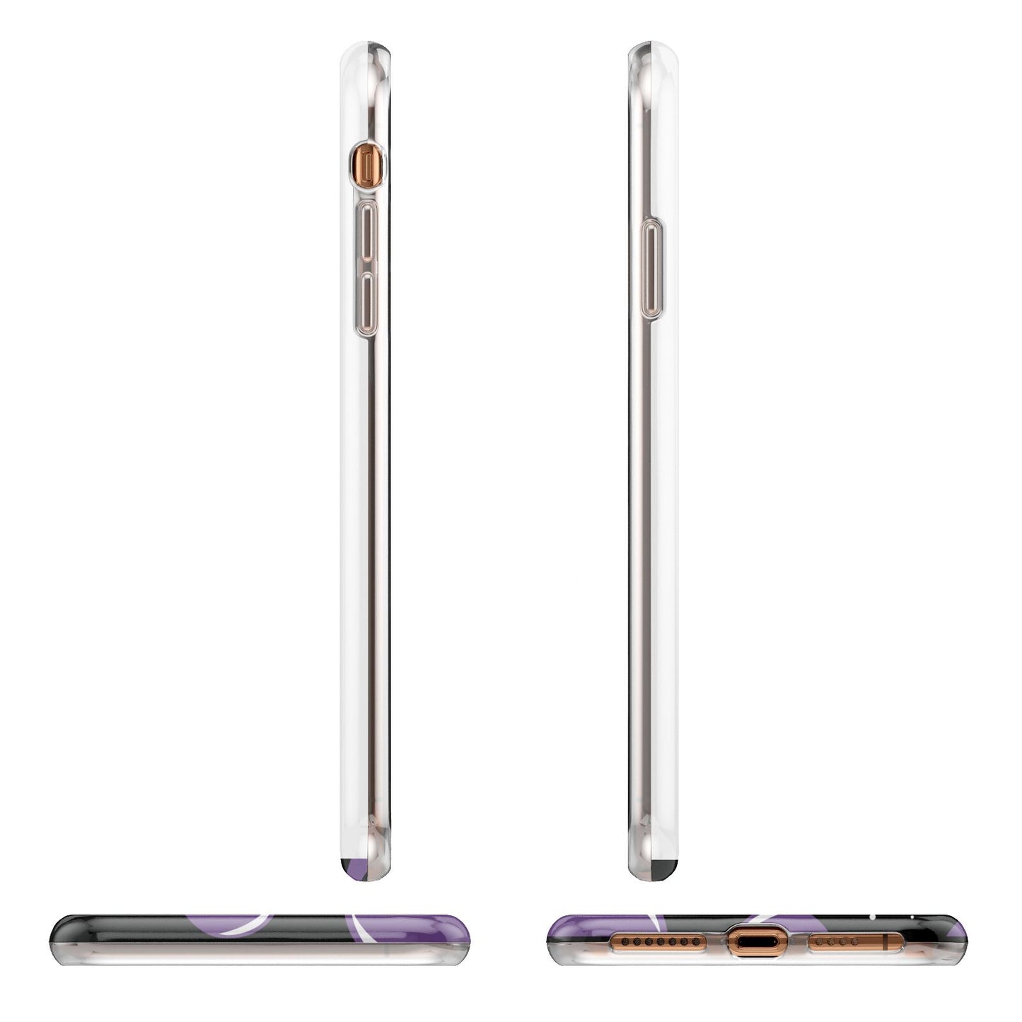 Alien Faces Apple iPhone XS Max 3D Wrap Tough Case Alternative Image Angles