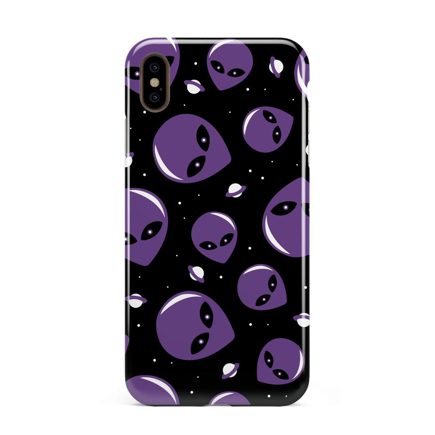 Alien Faces Apple iPhone Xs Max 3D Tough Case