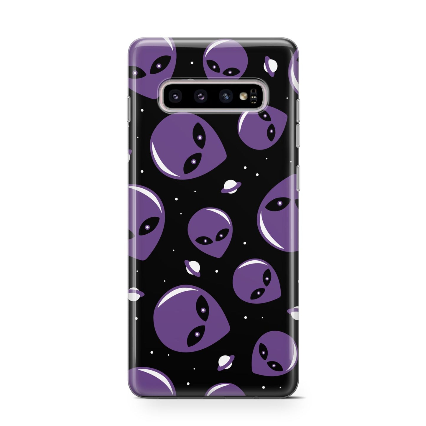 Alien Faces Samsung Galaxy S10 Case