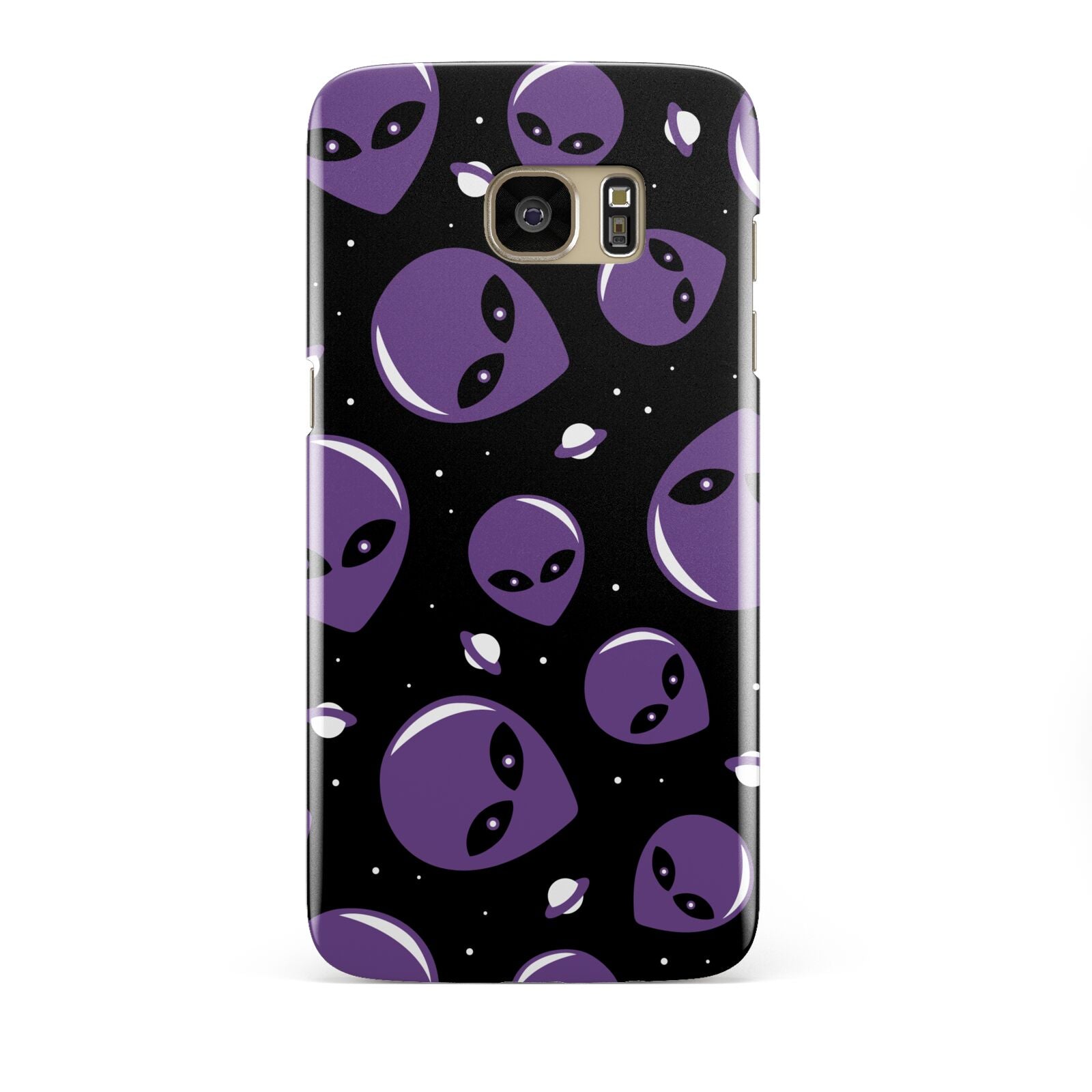 Alien Faces Samsung Galaxy S7 Edge Case