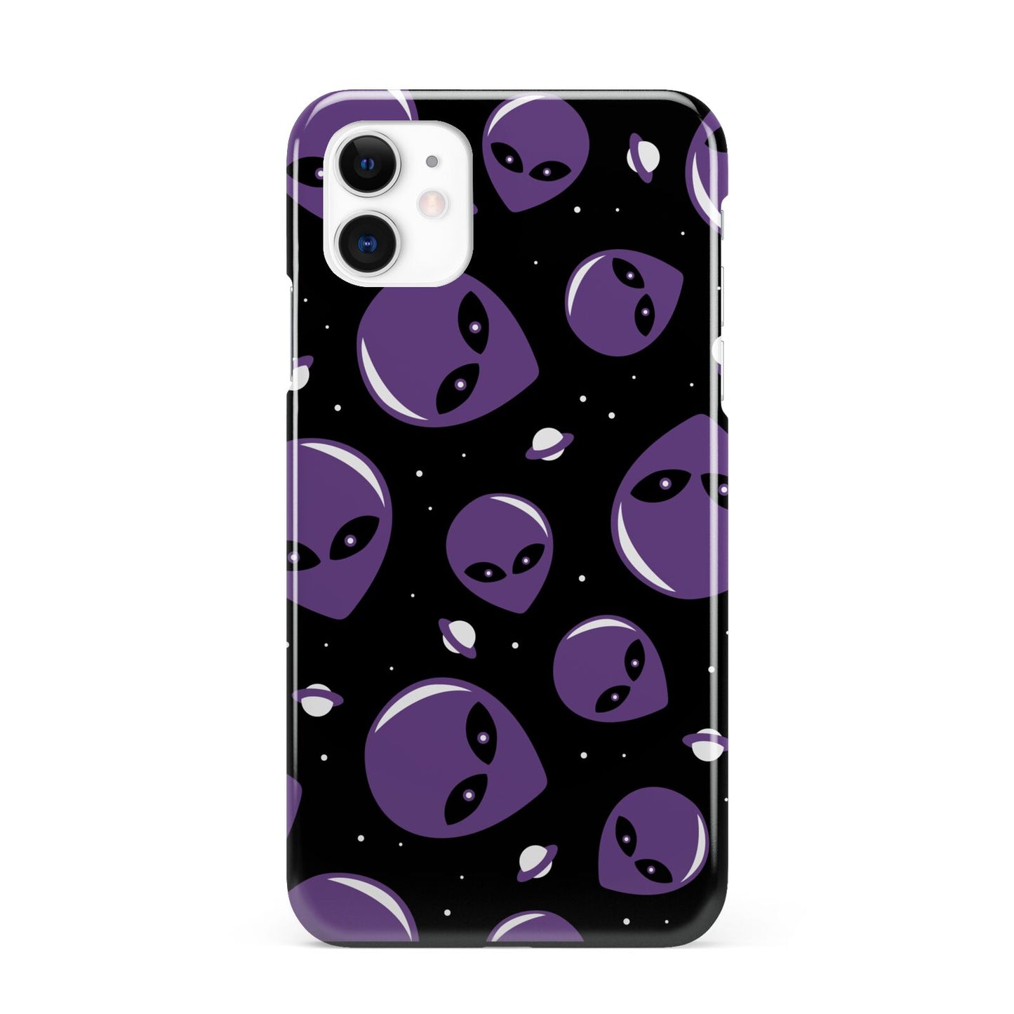 Alien Faces iPhone 11 3D Snap Case