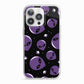 Alien Faces iPhone 13 Pro TPU Impact Case with White Edges