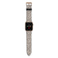 Almond Polka Dot Apple Watch Strap with Gold Hardware