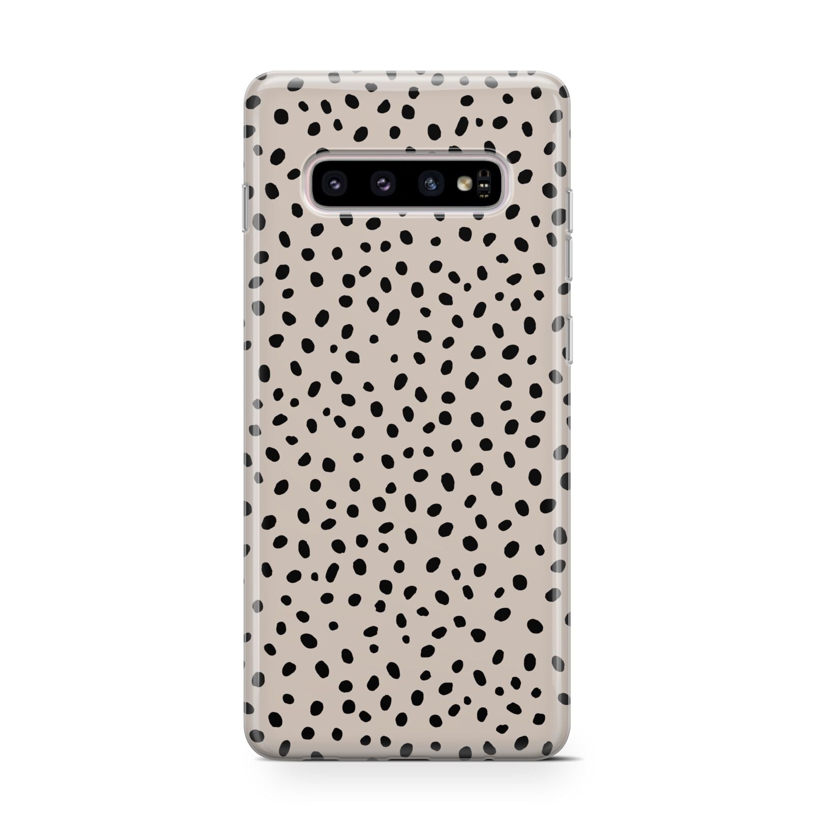 Almond Polka Dot Samsung Galaxy S10 Case