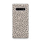 Almond Polka Dot Samsung Galaxy S10 Plus Case