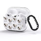 American Bulldog Icon with Name AirPods Pro Glitter Case Side Image