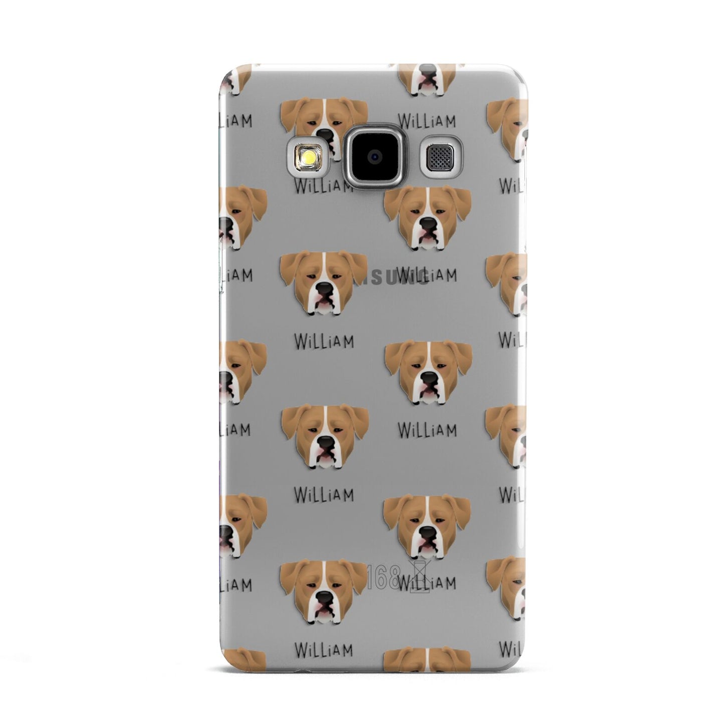 American Bulldog Icon with Name Samsung Galaxy A5 Case