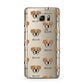 American Bulldog Icon with Name Samsung Galaxy Note 5 Case