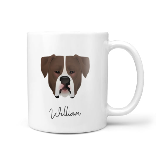 American Bulldog Personalised 10oz Mug