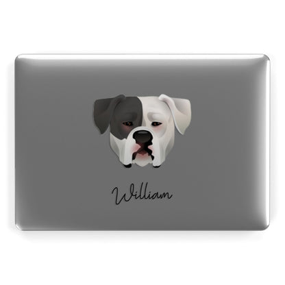 American Bulldog Personalised Apple MacBook Case