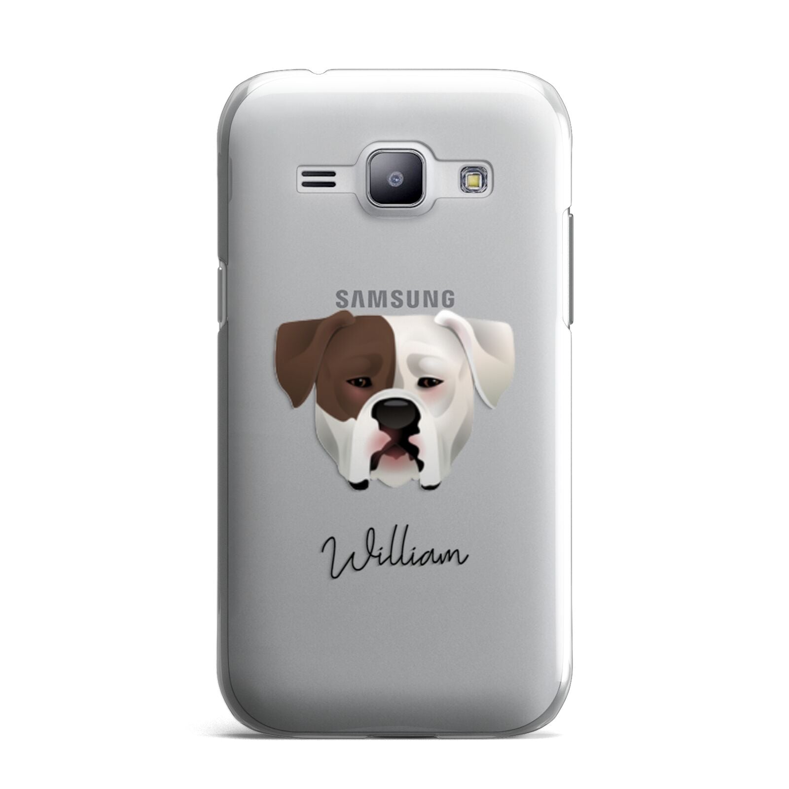 American Bulldog Personalised Samsung Galaxy J1 2015 Case