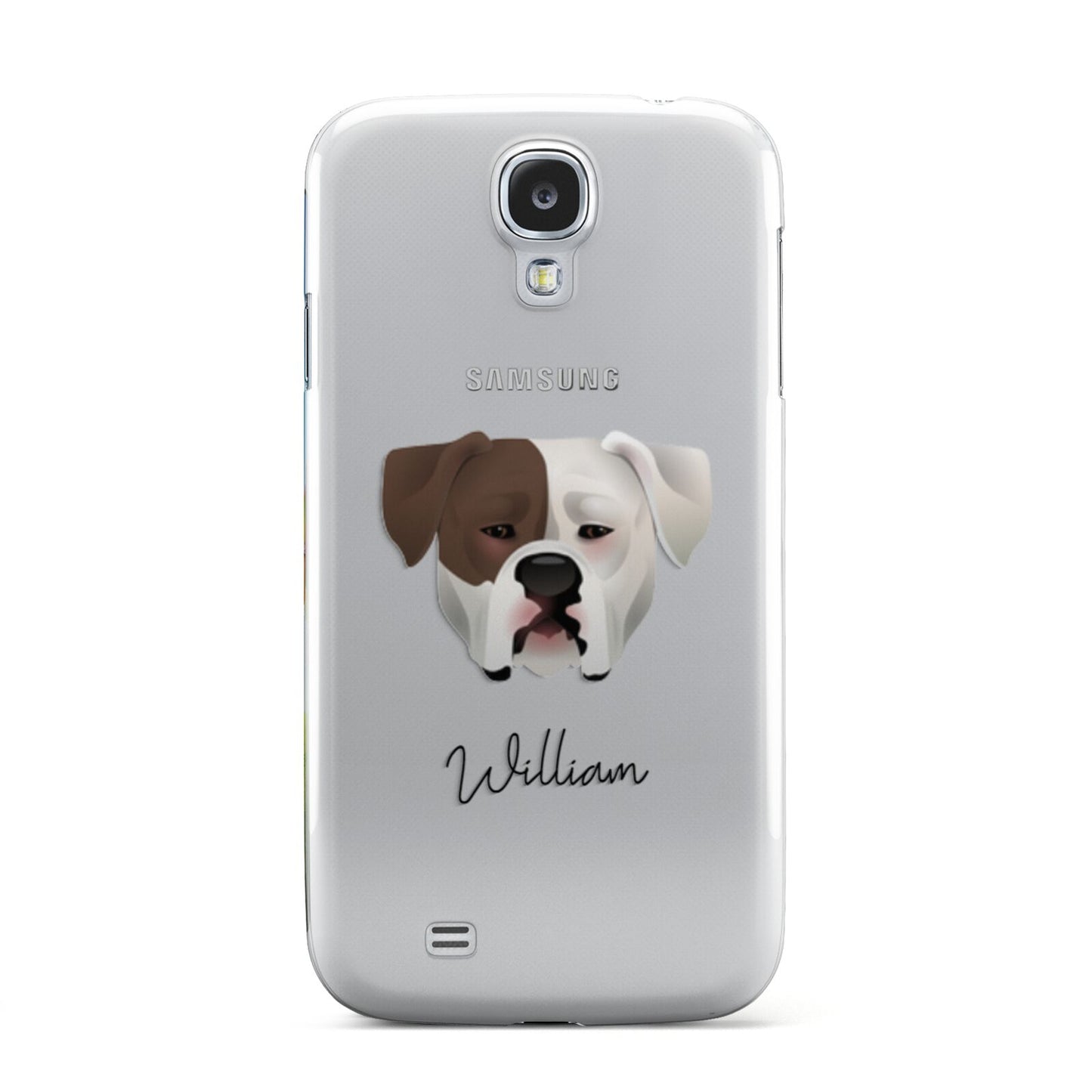 American Bulldog Personalised Samsung Galaxy S4 Case