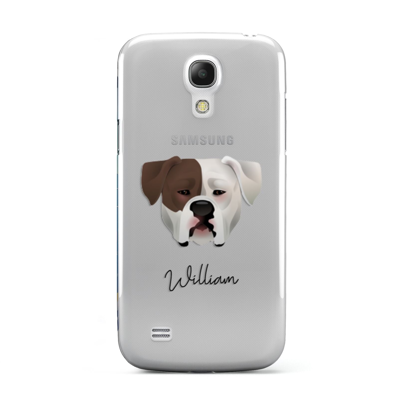 American Bulldog Personalised Samsung Galaxy S4 Mini Case