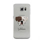 American Bulldog Personalised Samsung Galaxy S6 Case